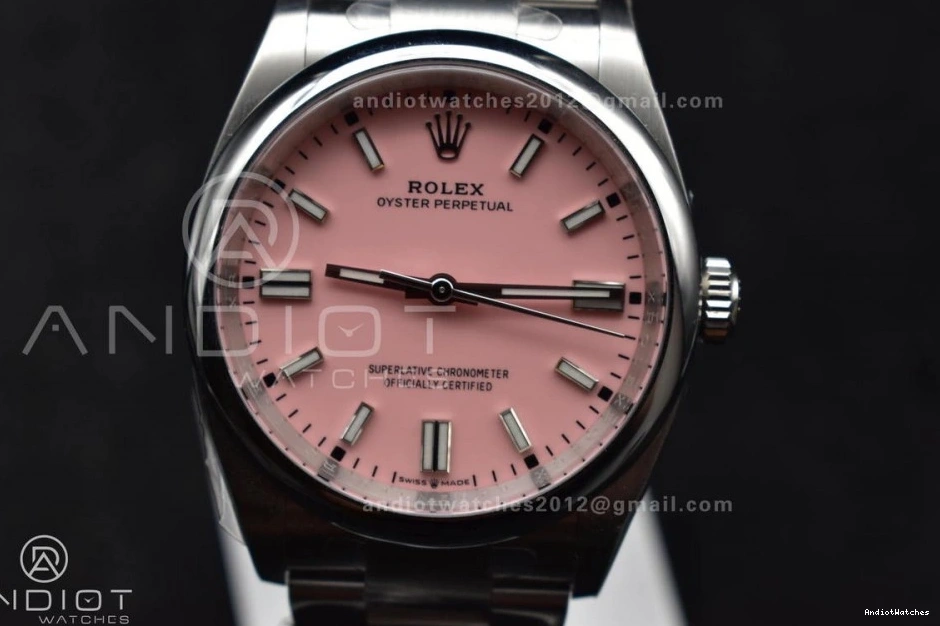 Dial 964 VR Oyster 904L 126000 Clean Pink Perpetual 36mm Steel AllSeason Edition Best 1:1 0206